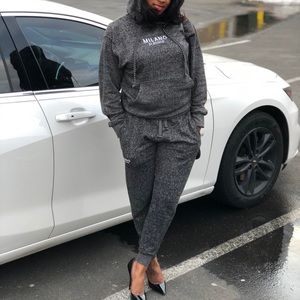 Two Piece Milano Di Rouge Sweat Suit